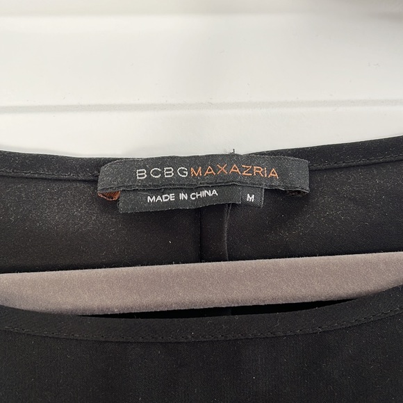 BCBG MaxAzria Black Dolman Sleeve Top - Picture 2 of 4